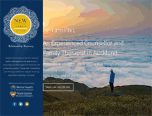 Tablet Screenshot of newbeginningstherapy.co.nz